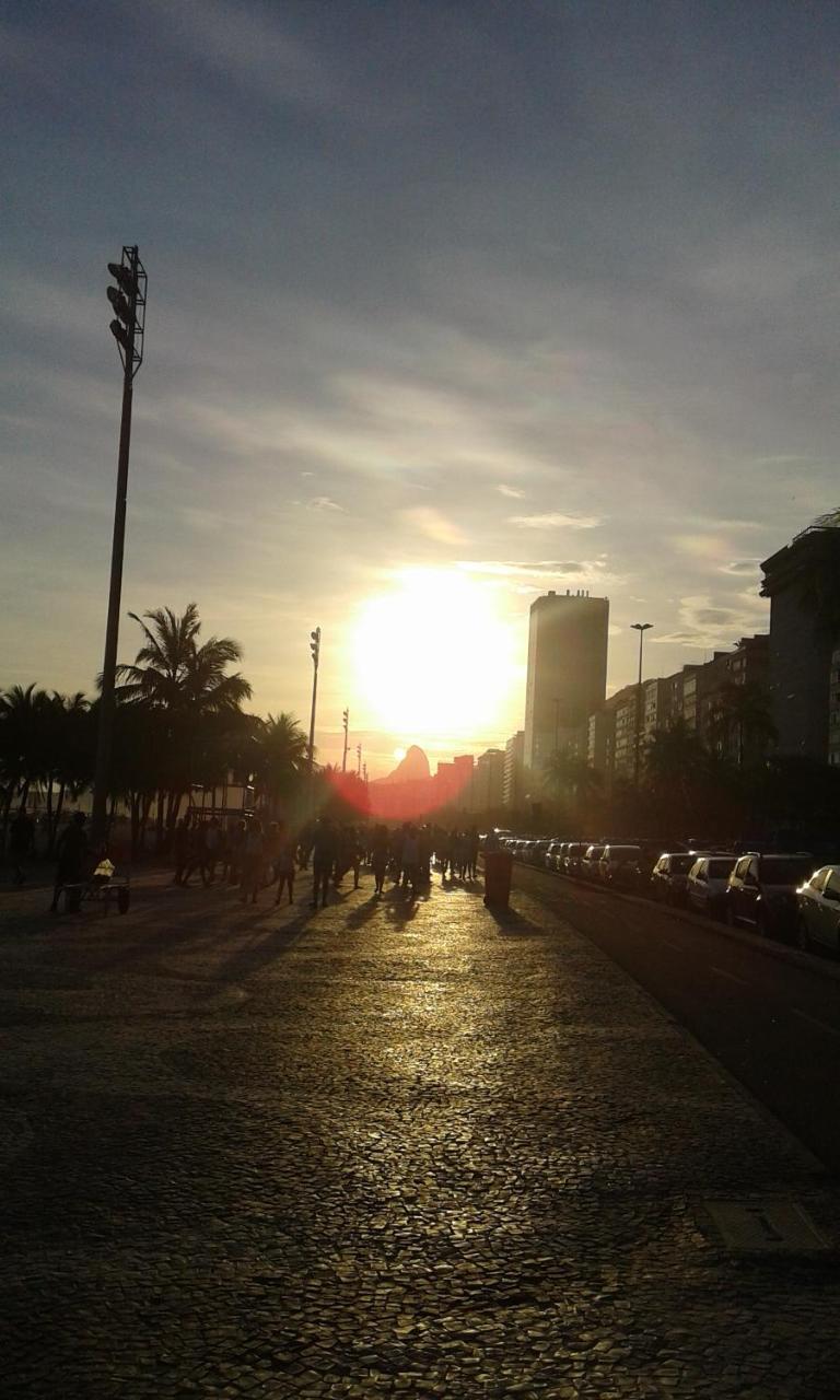 Copacabana Uma Quadra Da Apartamento *